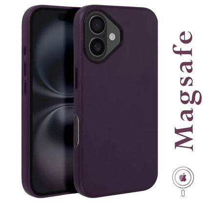 Case IPhone 16 Cuero con Magsafe