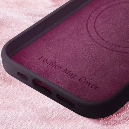 Case IPhone 16 Cuero con Magsafe