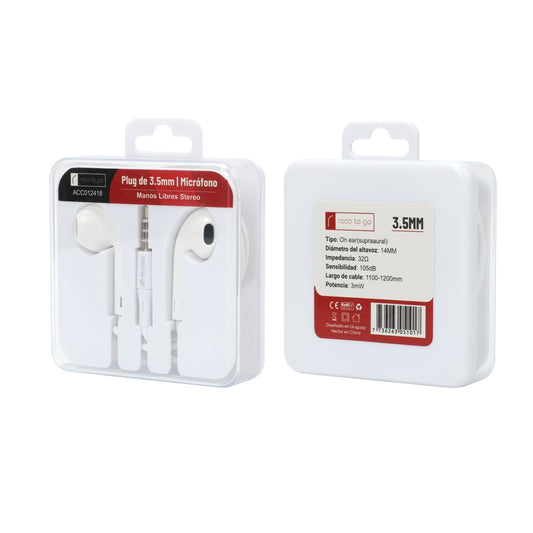 Auriculares Roca To Go 3.5mm