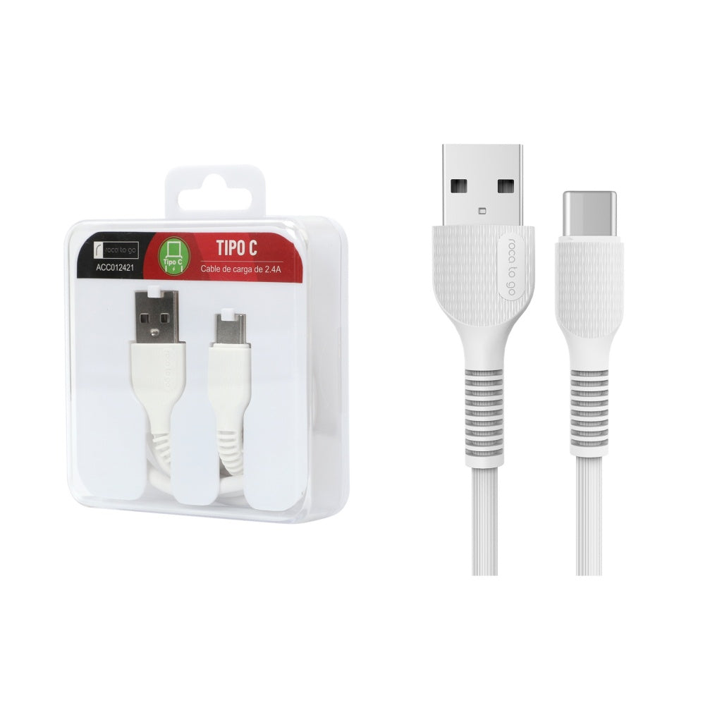 Cable ROCA TO GO USB A a Tipo C