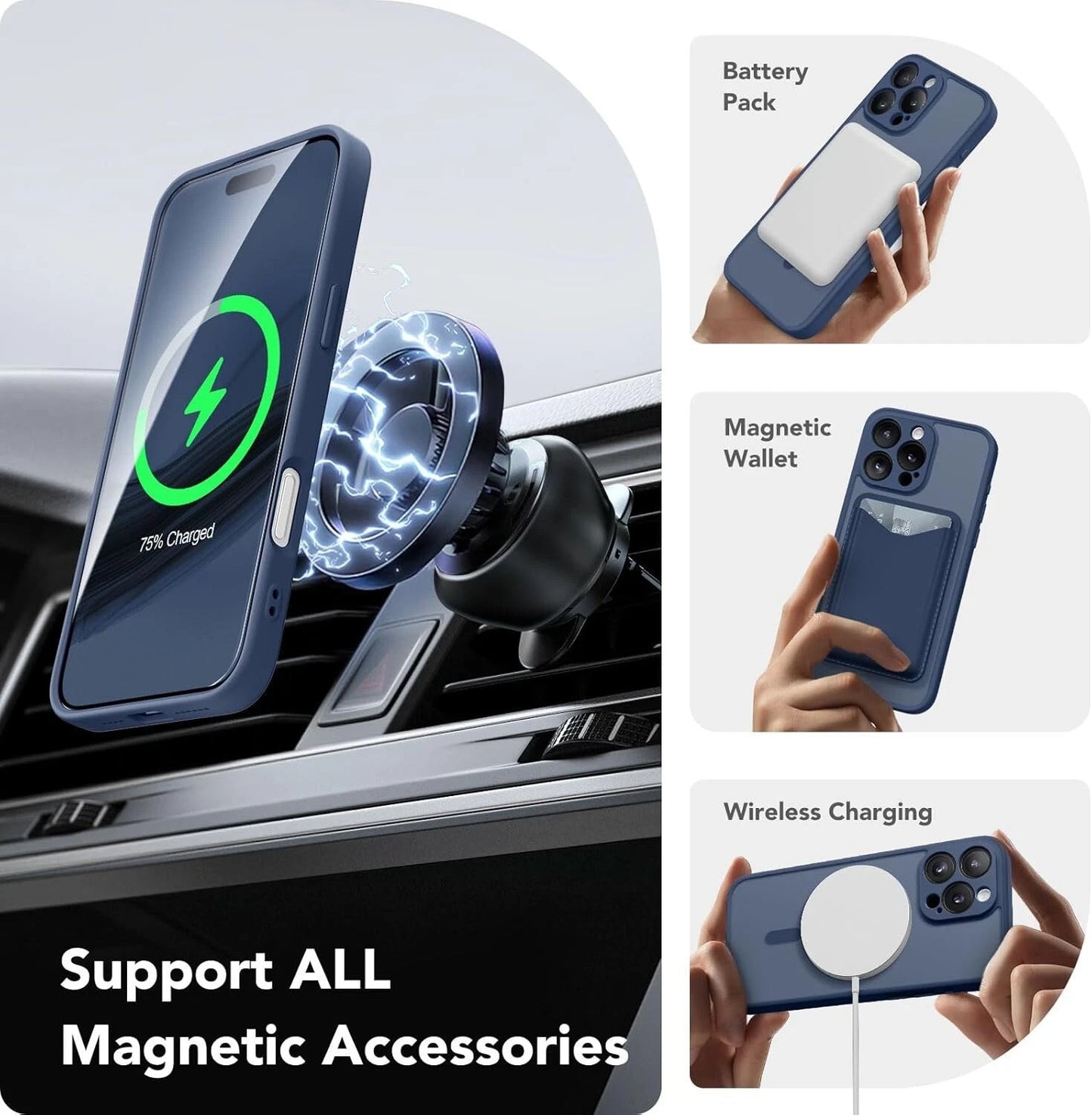 Case Magnetic IPhone 15 Pro